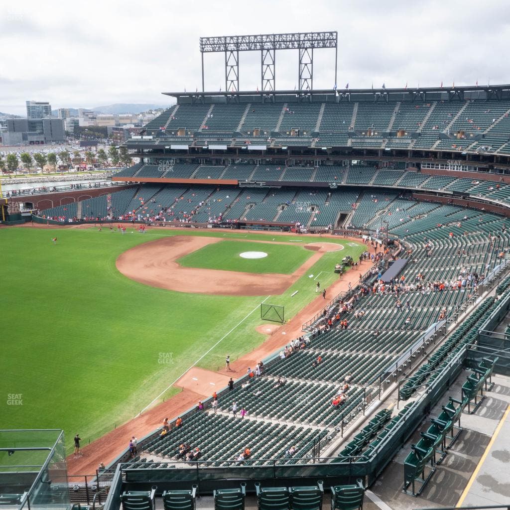 Oracle Park - Section View Reserved 333 Seat View
