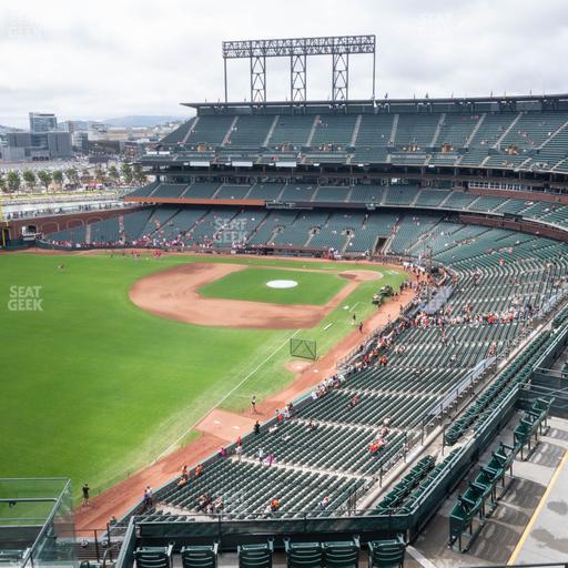 Oracle Park - Section View Reserved 333 Seat View