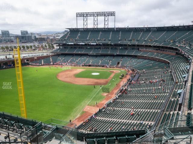 Oracle Park - Section View Reserved 334 Seat View
