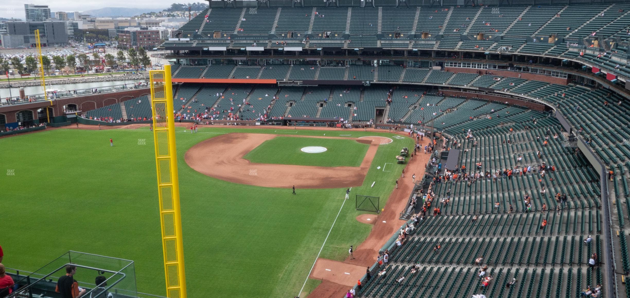 Oracle Park - Section View Reserved 335 Seat View