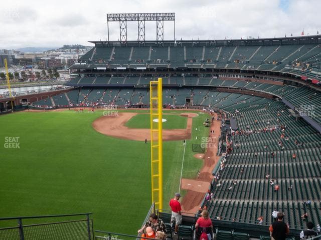 Oracle Park - Section View Reserved 336 Seat View
