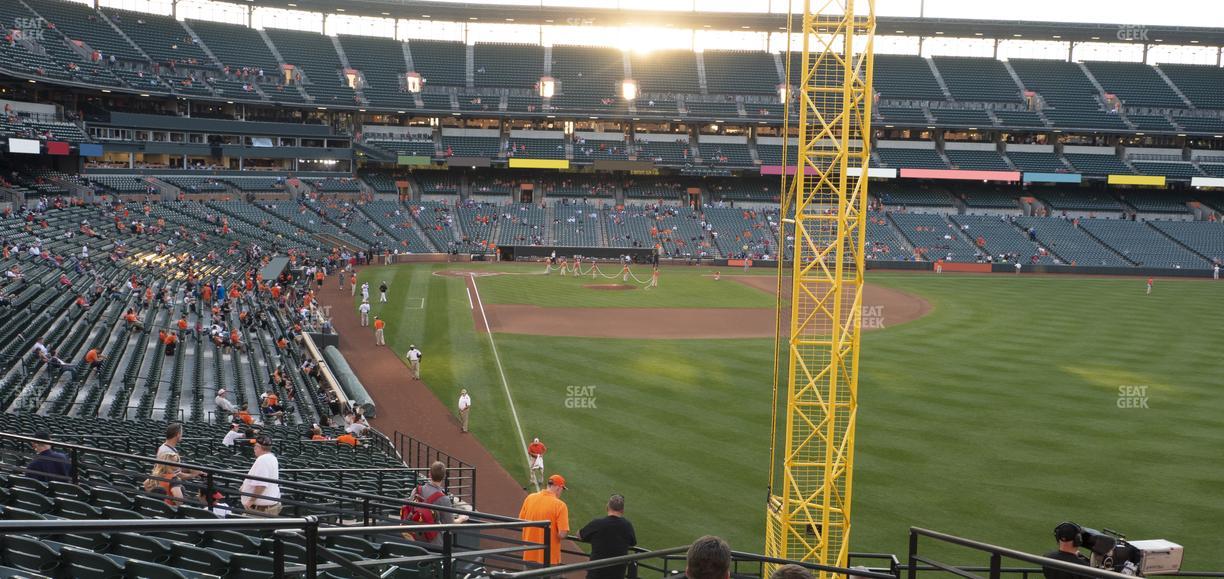 Oriole Park at Camden Yards - Section 1 Seat View