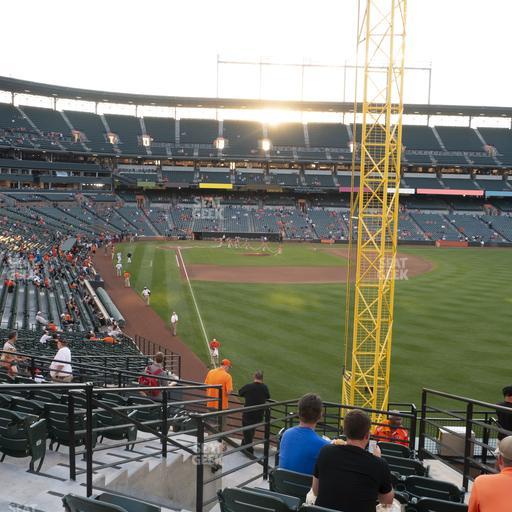 Oriole Park at Camden Yards - Section 1 Seat View