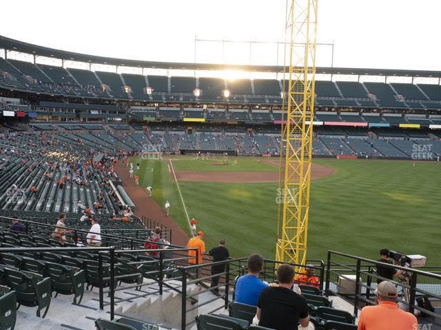 Oriole Park at Camden Yards - Section 1 Seat View