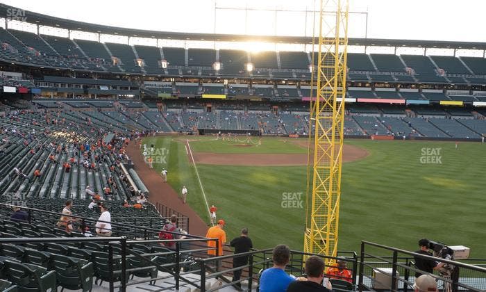 Oriole Park at Camden Yards - Section 1 Seat View