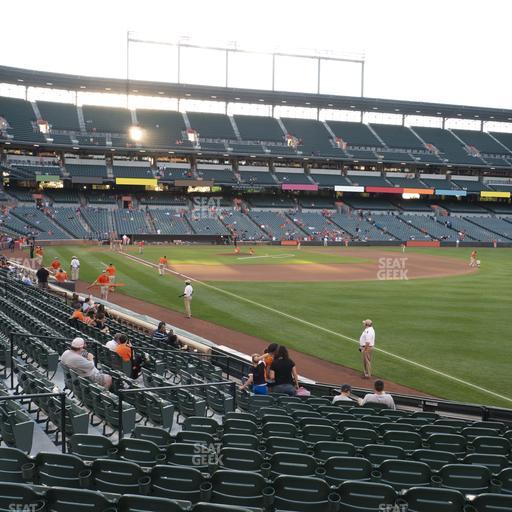 Oriole Park at Camden Yards - Section 10 Seat View