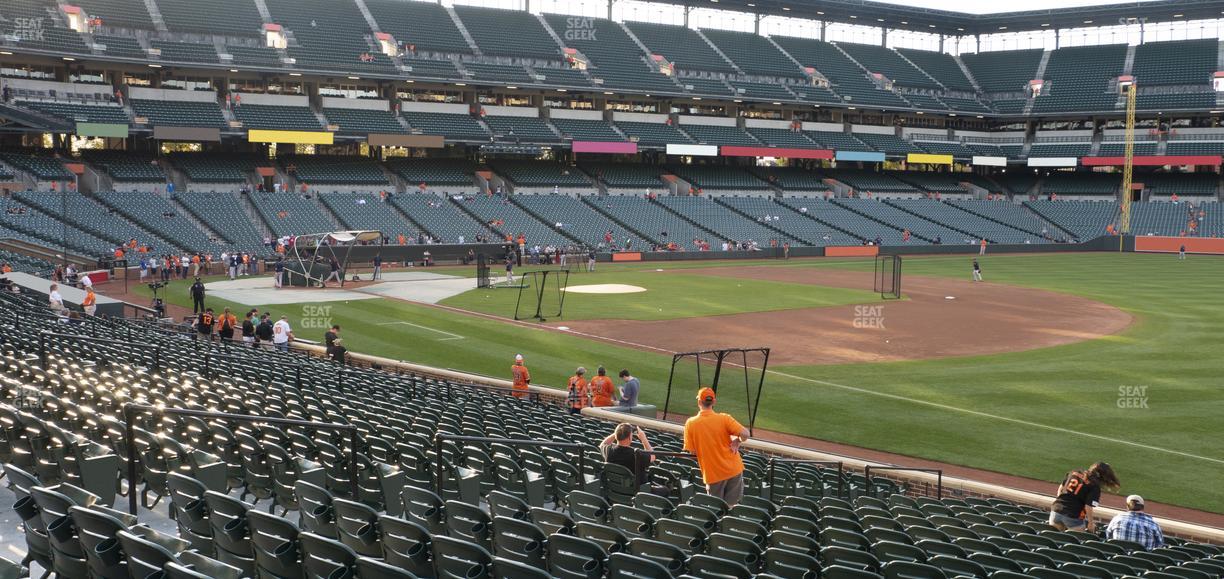 Oriole Park at Camden Yards - Section 12 Seat View