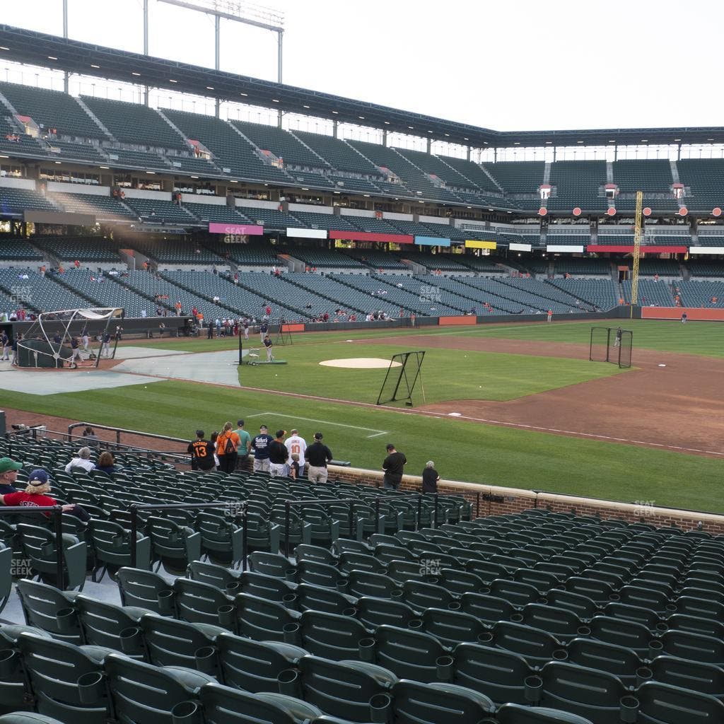 Oriole Park at Camden Yards - Section 16 Seat View