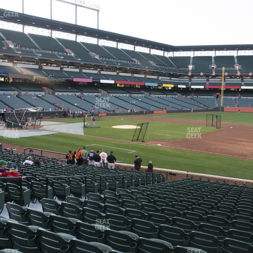 Oriole Park at Camden Yards - Section 16 Seat View