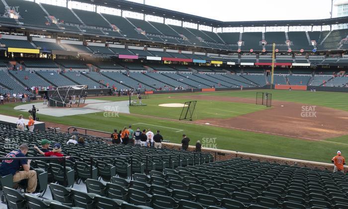 Oriole Park at Camden Yards - Section 16 Seat View