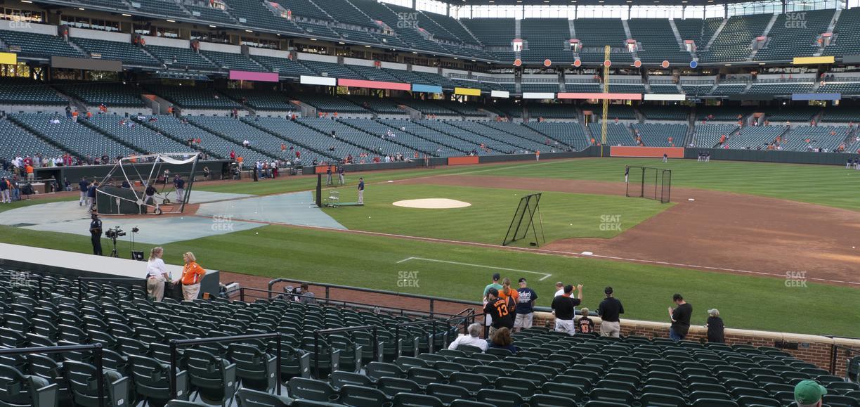 Oriole Park at Camden Yards - Section 18 Seat View