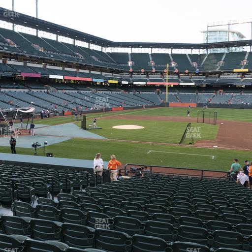 Oriole Park at Camden Yards - Section 20 Seat View