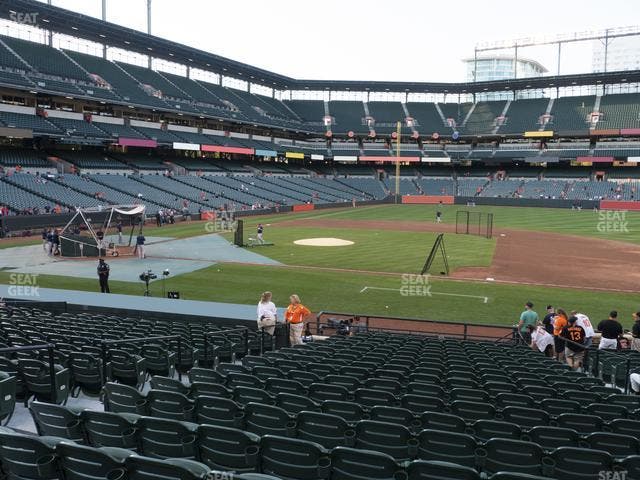 Oriole Park at Camden Yards - Section 20 Seat View