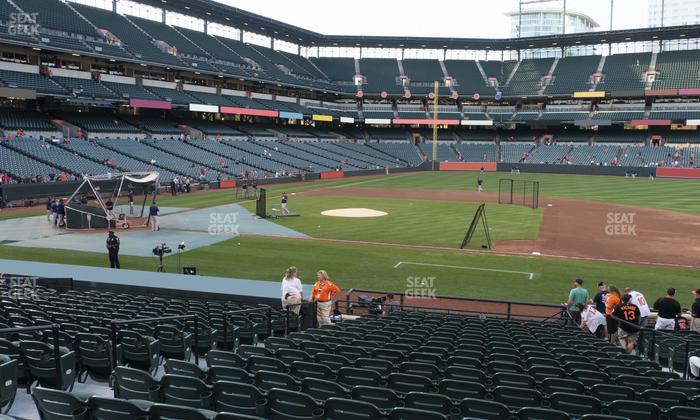 Oriole Park at Camden Yards - Section 20 Seat View