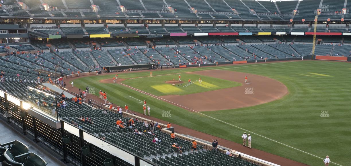 Oriole Park at Camden Yards - Section 210 Seat View
