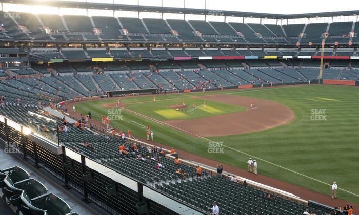 Oriole Park at Camden Yards - Section 210 Seat View