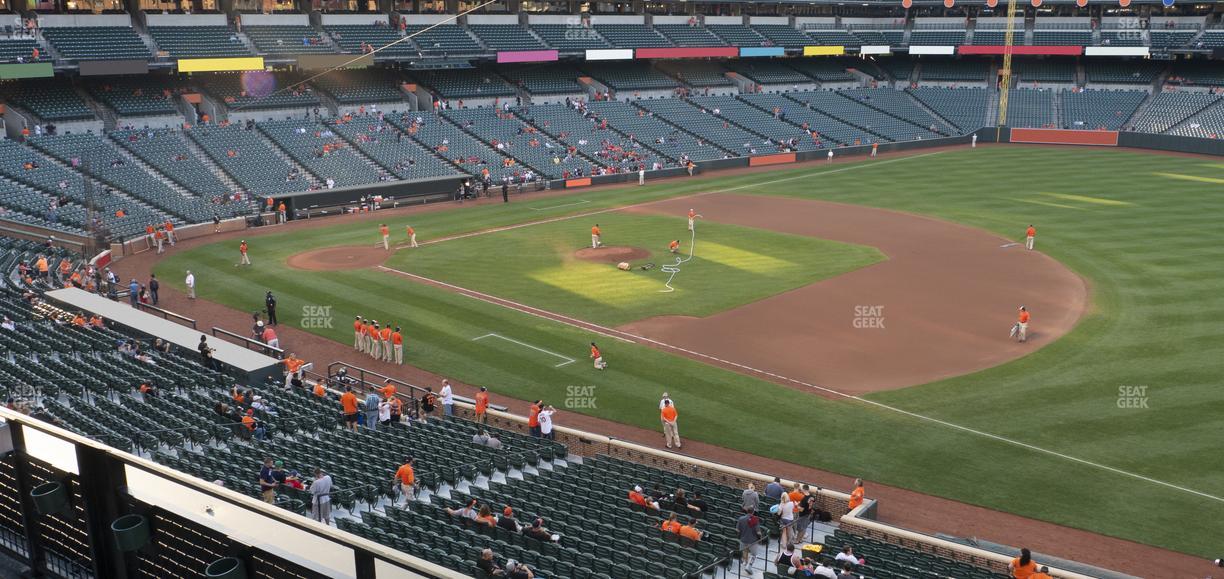 Oriole Park at Camden Yards - Section 214 Seat View