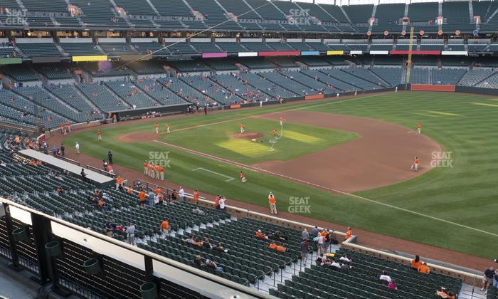 Oriole Park at Camden Yards - Section 214 Seat View