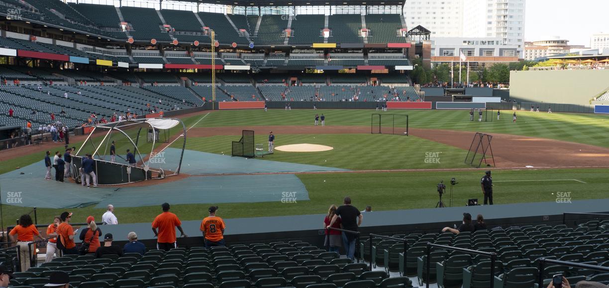 Oriole Park at Camden Yards - Section 26 Seat View