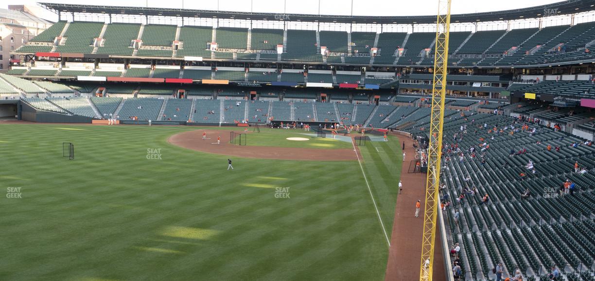 Oriole Park at Camden Yards - Section 278 Seat View