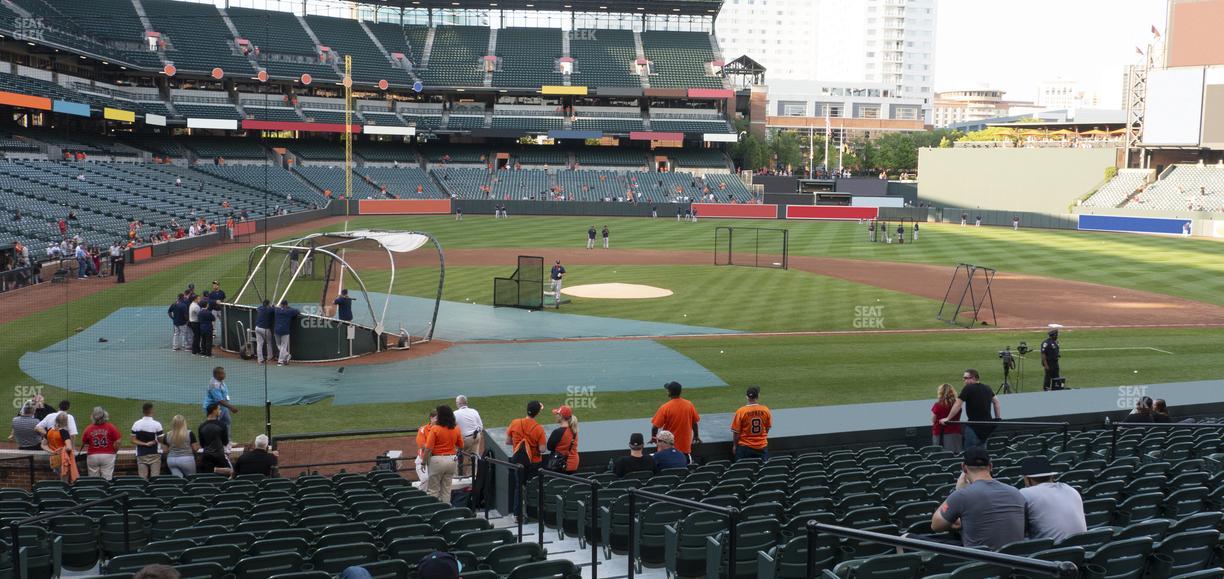Oriole Park at Camden Yards - Section 28 Seat View