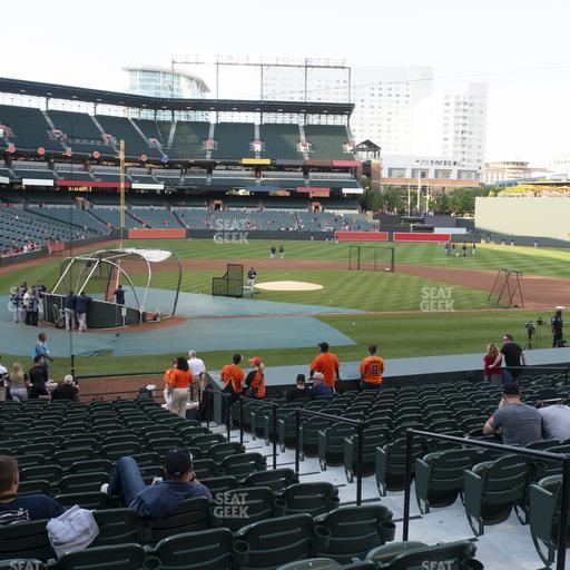 Oriole Park at Camden Yards - Section 28 Seat View