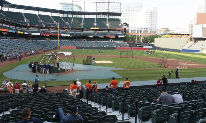 Oriole Park at Camden Yards - Section 28 Seat View