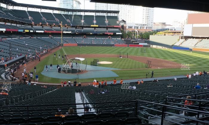 Oriole Park at Camden Yards - Section 29 Seat View