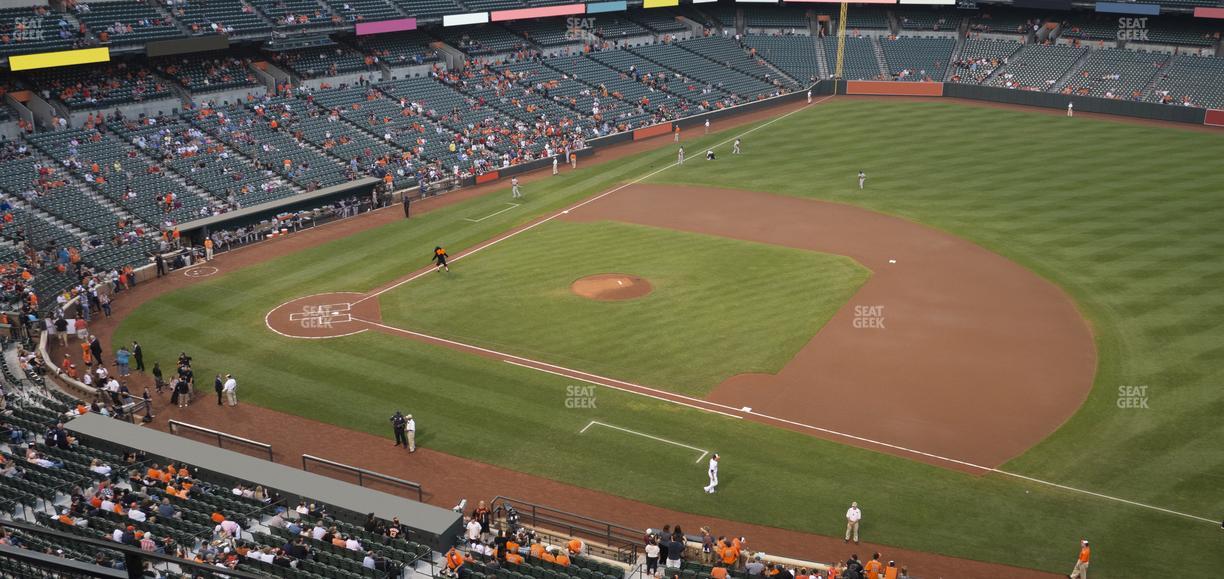 Oriole Park at Camden Yards - Section 318 Seat View