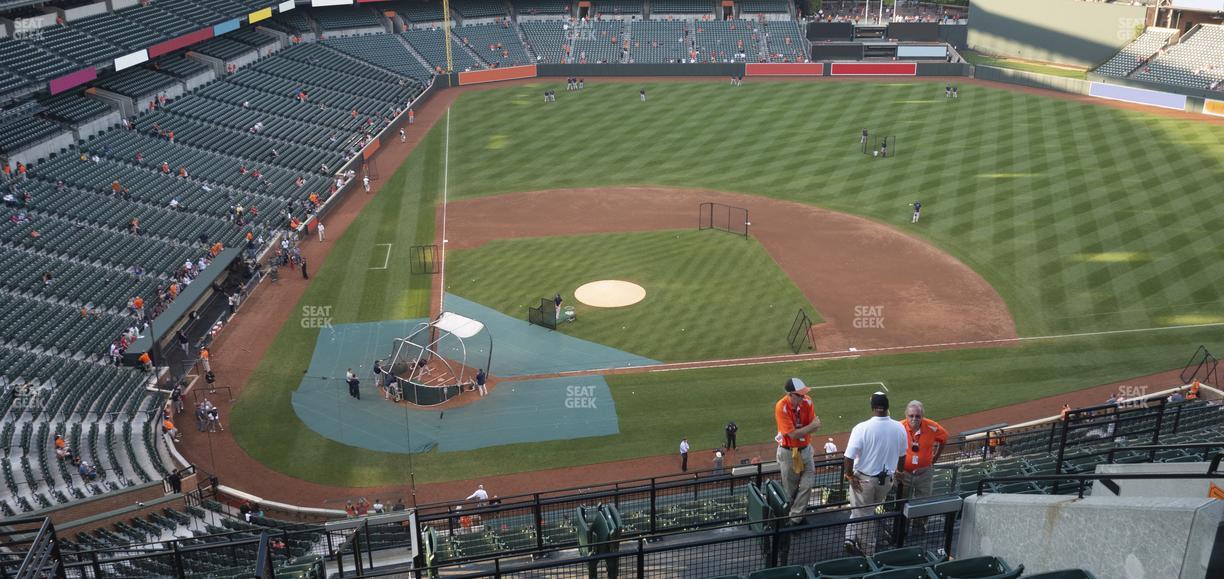 Oriole Park at Camden Yards - Section 326 Seat View