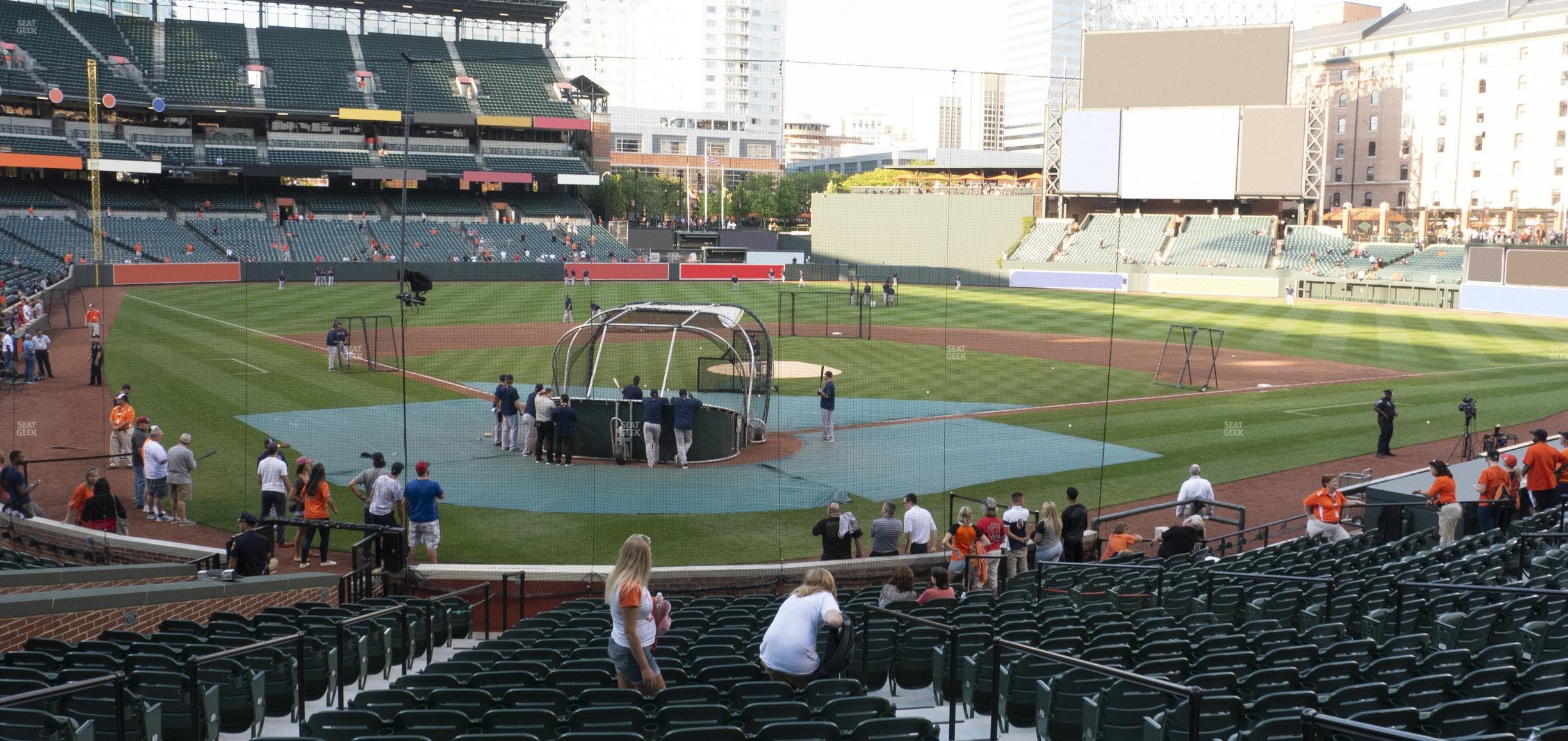 Oriole Park at Camden Yards - Section 34 Seat View
