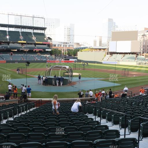 Oriole Park at Camden Yards - Section 34 Seat View