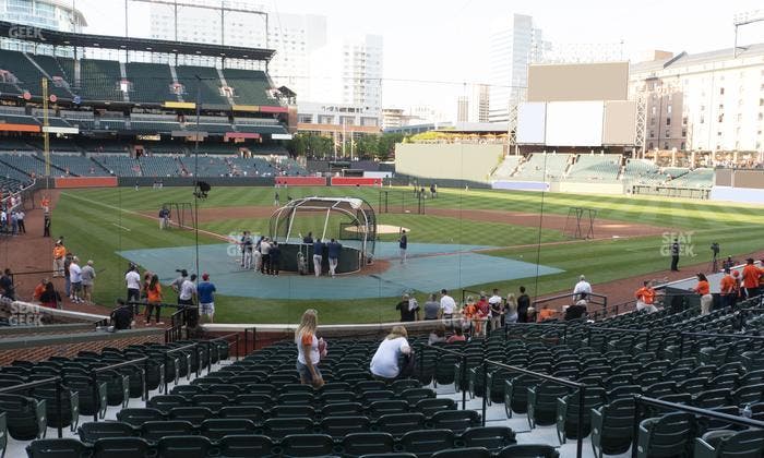 Oriole Park at Camden Yards - Section 34 Seat View