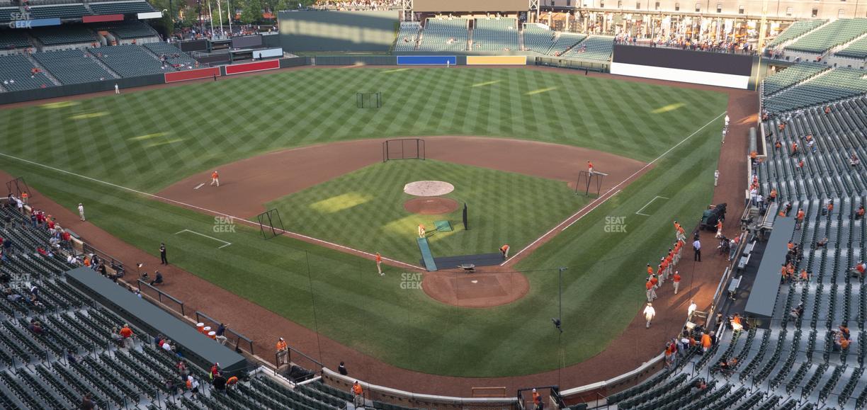 Oriole Park at Camden Yards - Section 340 Seat View