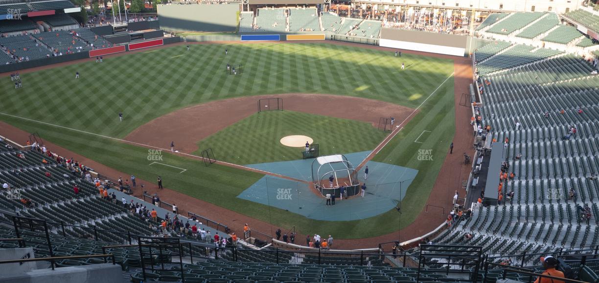 Oriole Park at Camden Yards - Section 342 Seat View