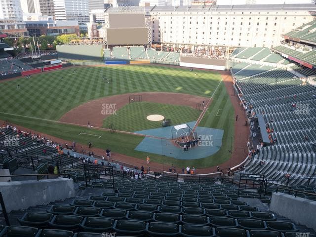 Oriole Park at Camden Yards - Section 344 Seat View