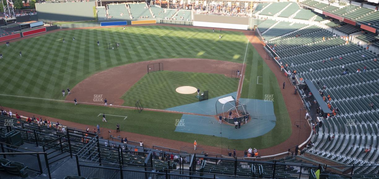 Oriole Park at Camden Yards - Section 346 Seat View