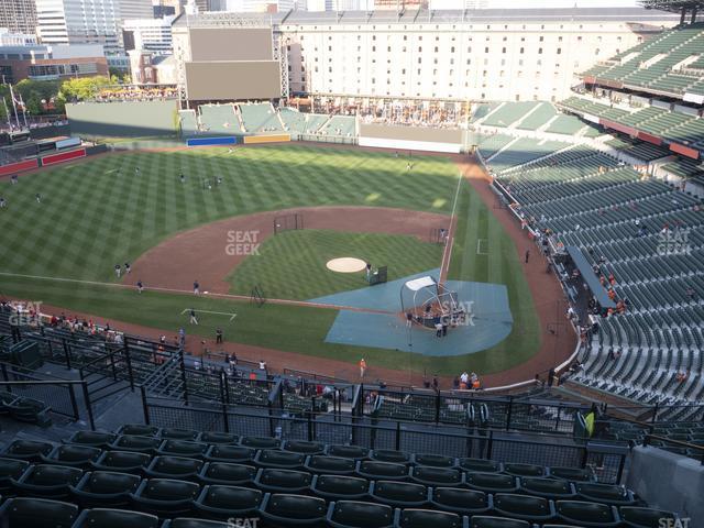 Oriole Park at Camden Yards - Section 346 Seat View