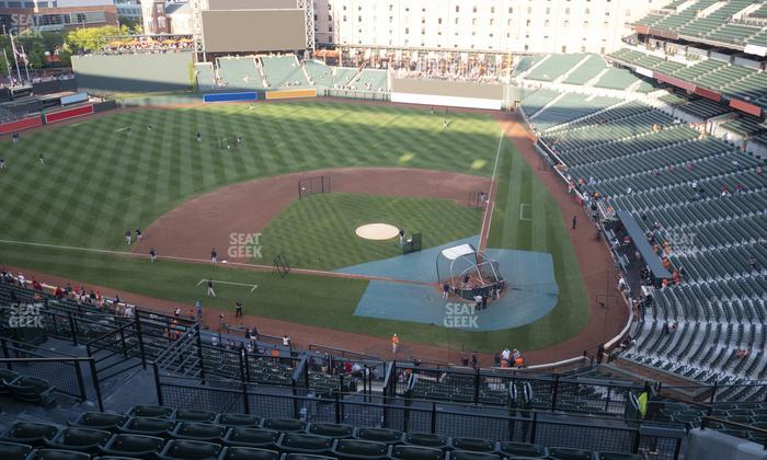Oriole Park at Camden Yards - Section 346 Seat View