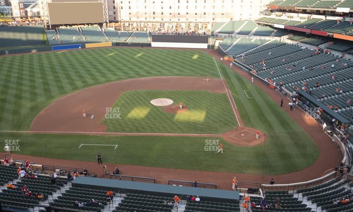 Oriole Park at Camden Yards - Section 350 Seat View