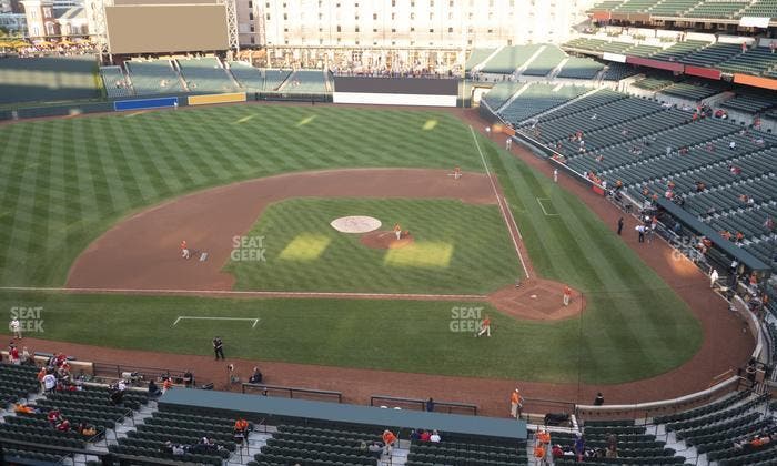 Oriole Park at Camden Yards - Section 350 Seat View