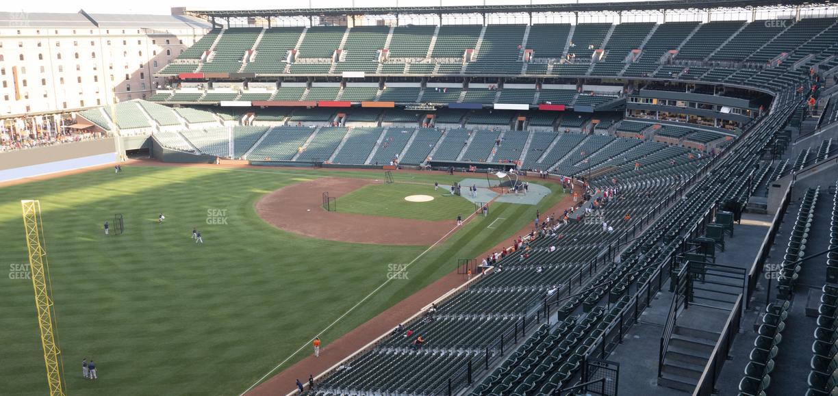 Oriole Park at Camden Yards - Section 372 Seat View