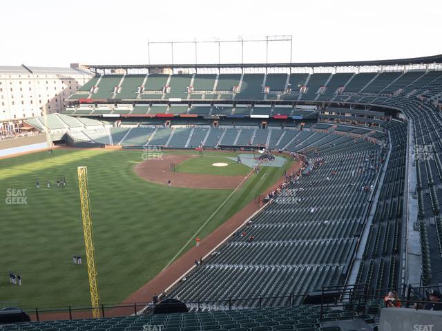 Oriole Park at Camden Yards - Section 374 Seat View