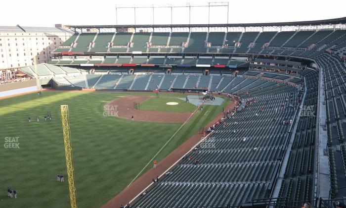 Oriole Park at Camden Yards - Section 374 Seat View