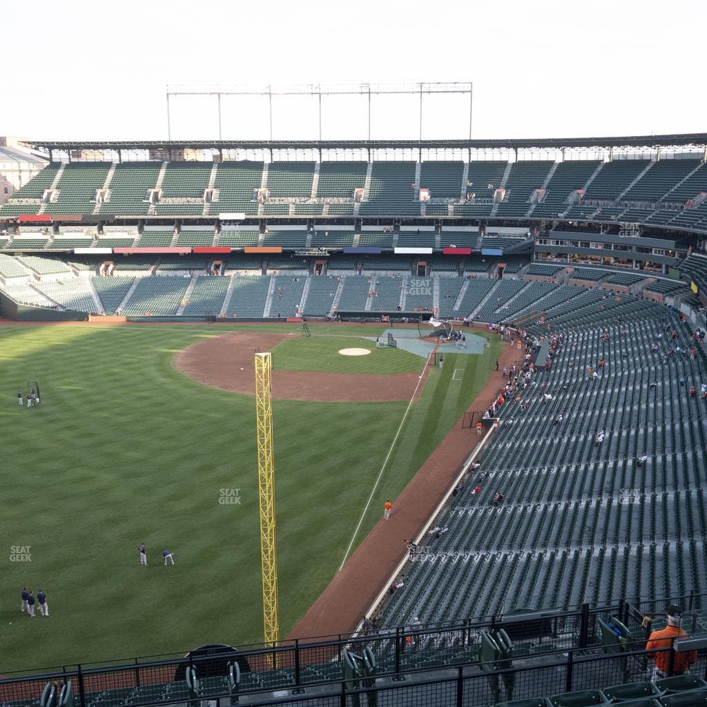 Oriole Park at Camden Yards - Section 376 Seat View