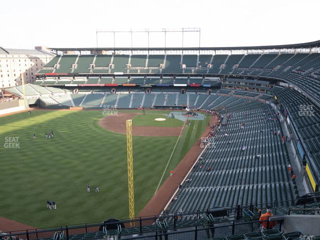 Oriole Park at Camden Yards - Section 376 Seat View