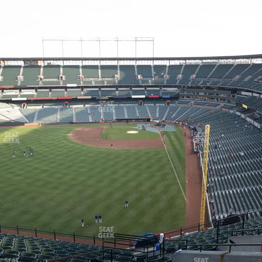 Oriole Park at Camden Yards - Section 381 Seat View