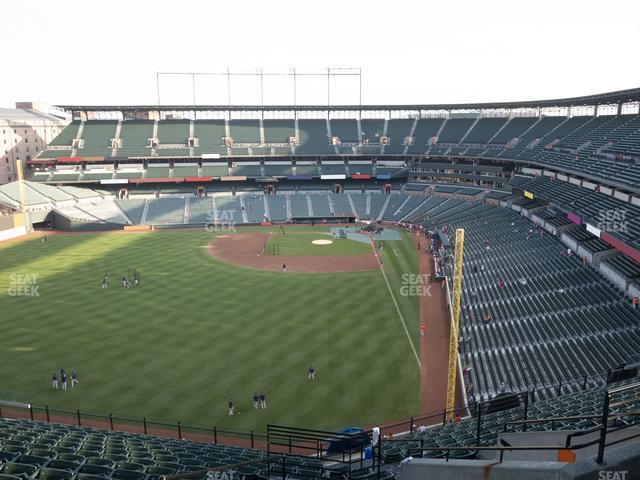 Oriole Park at Camden Yards - Section 381 Seat View