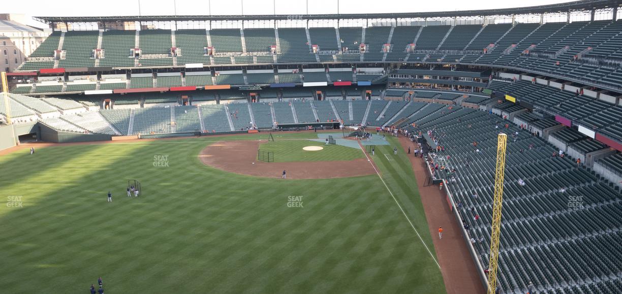 Oriole Park at Camden Yards - Section 382 Seat View