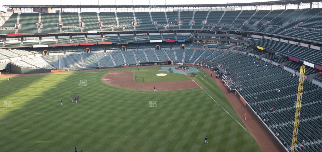 Oriole Park at Camden Yards - Section 384 Seat View